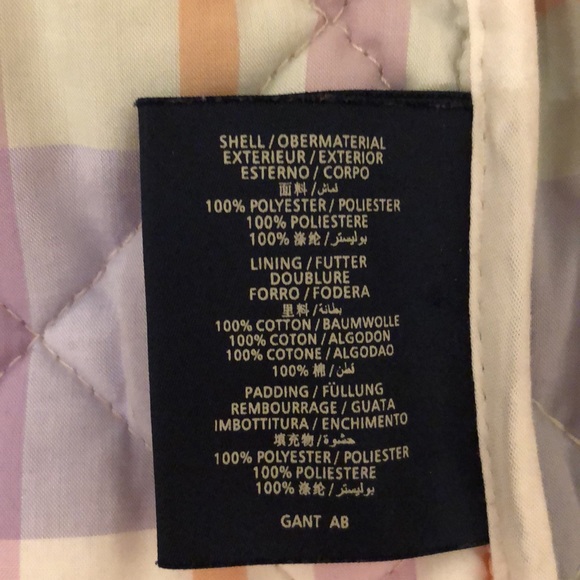 GANT Down Outdoor Skiing Vest Cream Size XXL - Picture 12 of 12